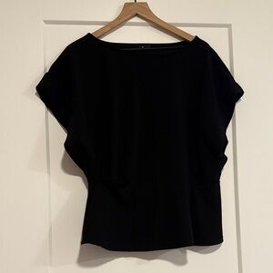 Express Black Women's Peplum Top